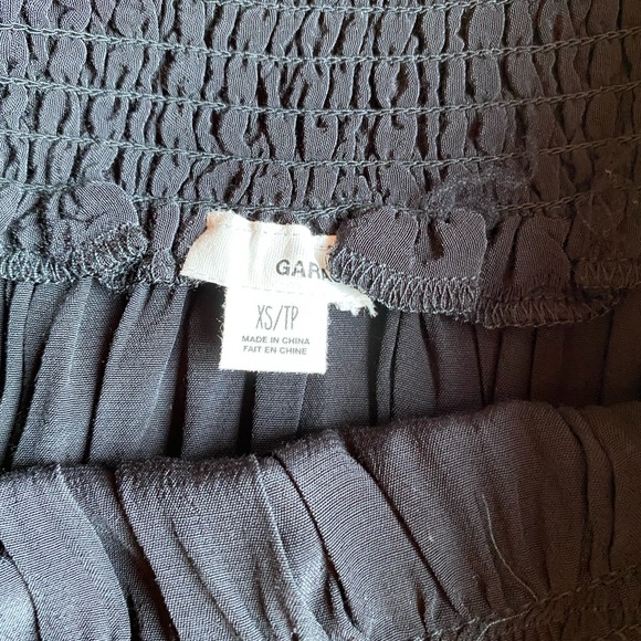 Garage Black Flowy Mini Skirt - Picture 3 of 3